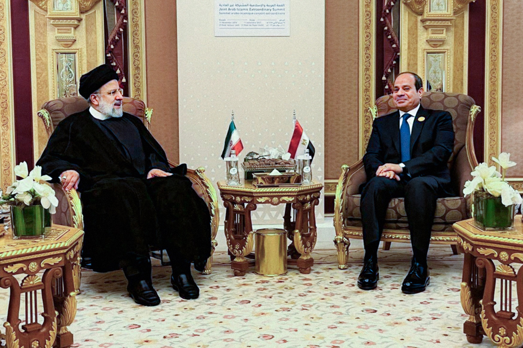 رئيسي - السيسي
